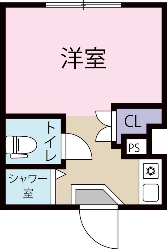 【早大生専用・全面改装中】(仮称)Univ-coop野方 間取り