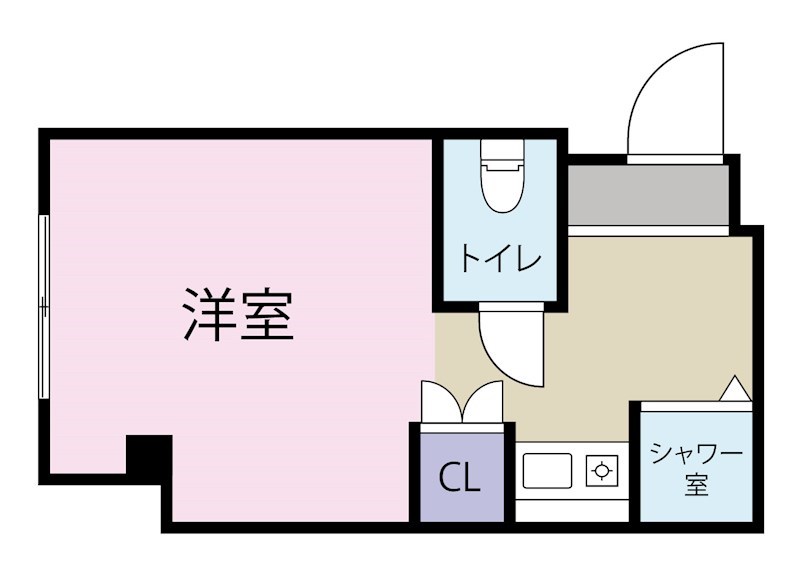 【早大生専用・フルリノベーション】Univ-coop野方 間取り